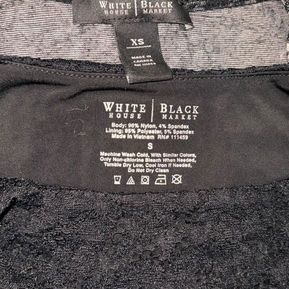 White House Black Market Tank Tops Size Small XSmall - Picture 3 of 3